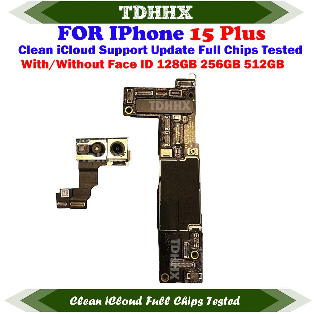 Motherboard Support iOS Update For iPhone 15 Pro Max / 15Pro Clean iCloud Logic Board Full Chips Working China Version Dual Sim